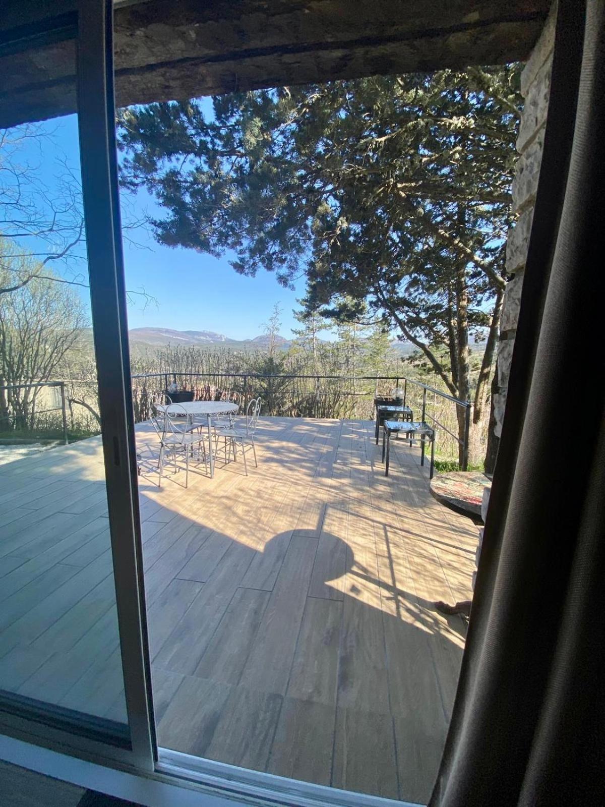 La Maison D'Eddy Et Caro Aux Portes Du Verdon Trigance Exterior foto